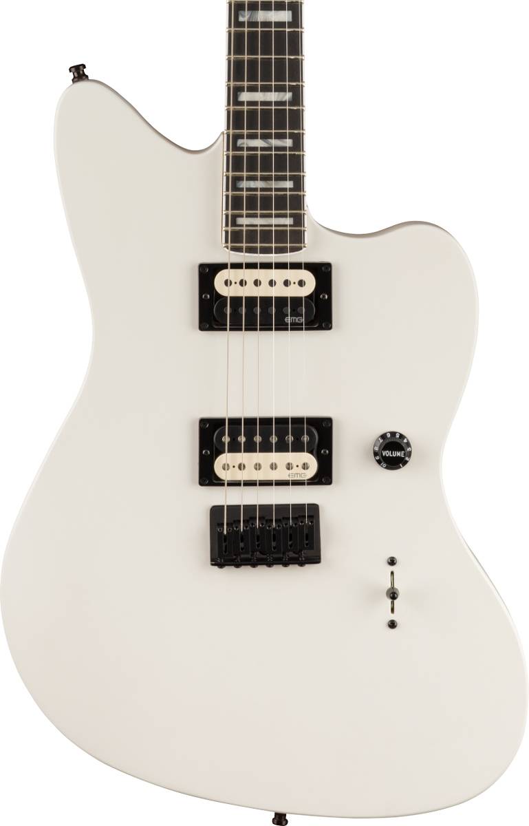 FENDER JIM ROOT SIGNATURE JAZZMASTER V4 ELECTRIC GUITAR (ARCTIC WHITE)