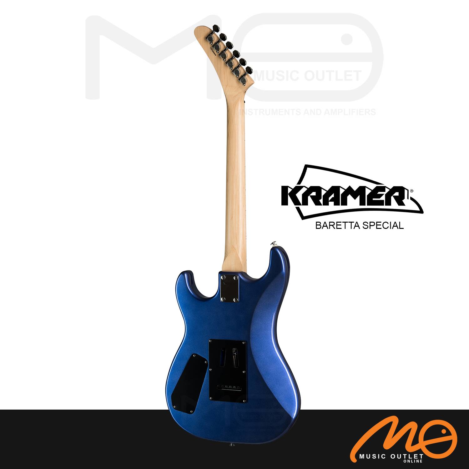 【美品】KRAMER baretta special Blue メタリック KRAMER BARETTA SPECIAL WITH TREMOLO ELECTRIC GUITAR (CANDY BLUE)