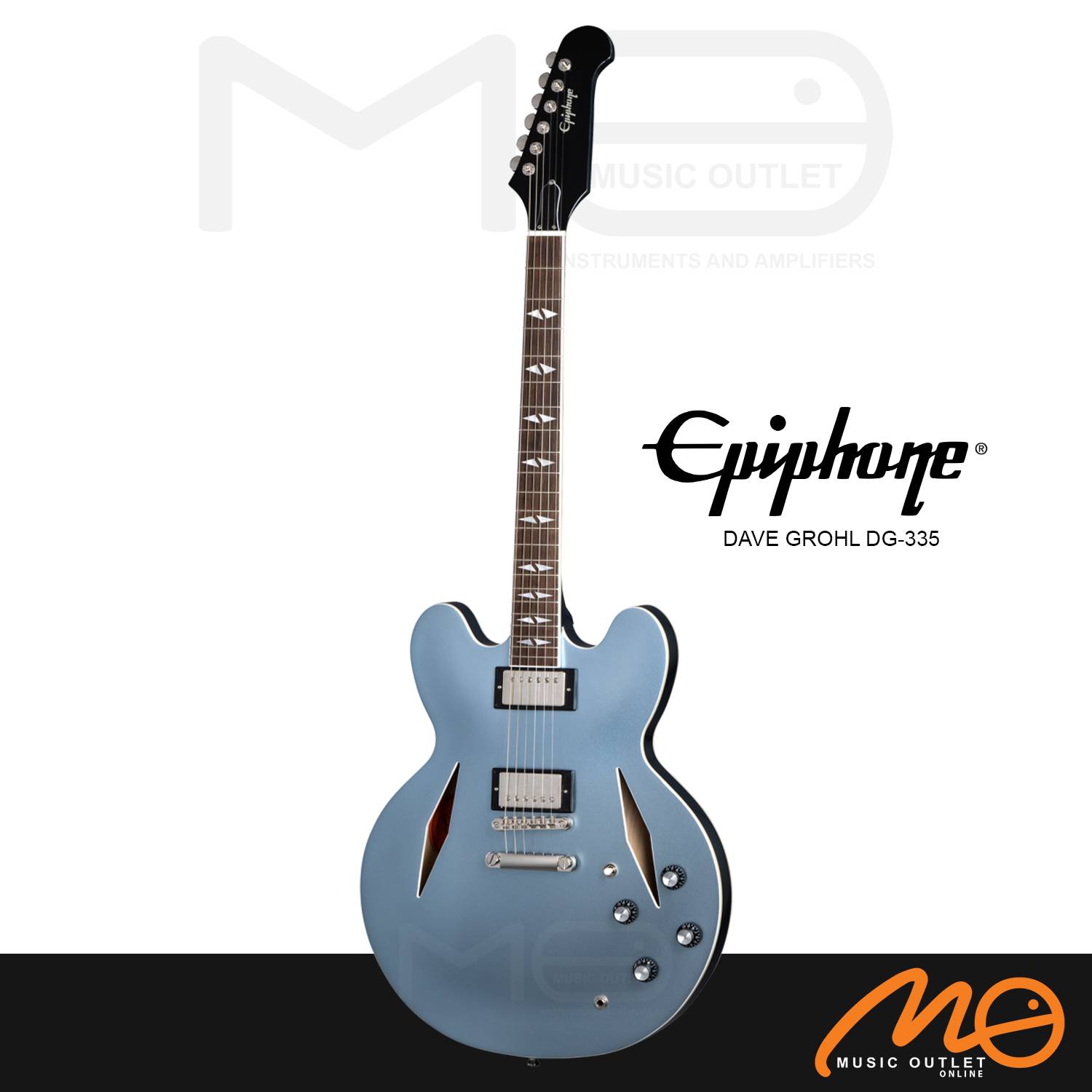 EPIPHONE ARTIST COLLECTION DAVE GROHL DG335 SEMI-HOLLOWBODY