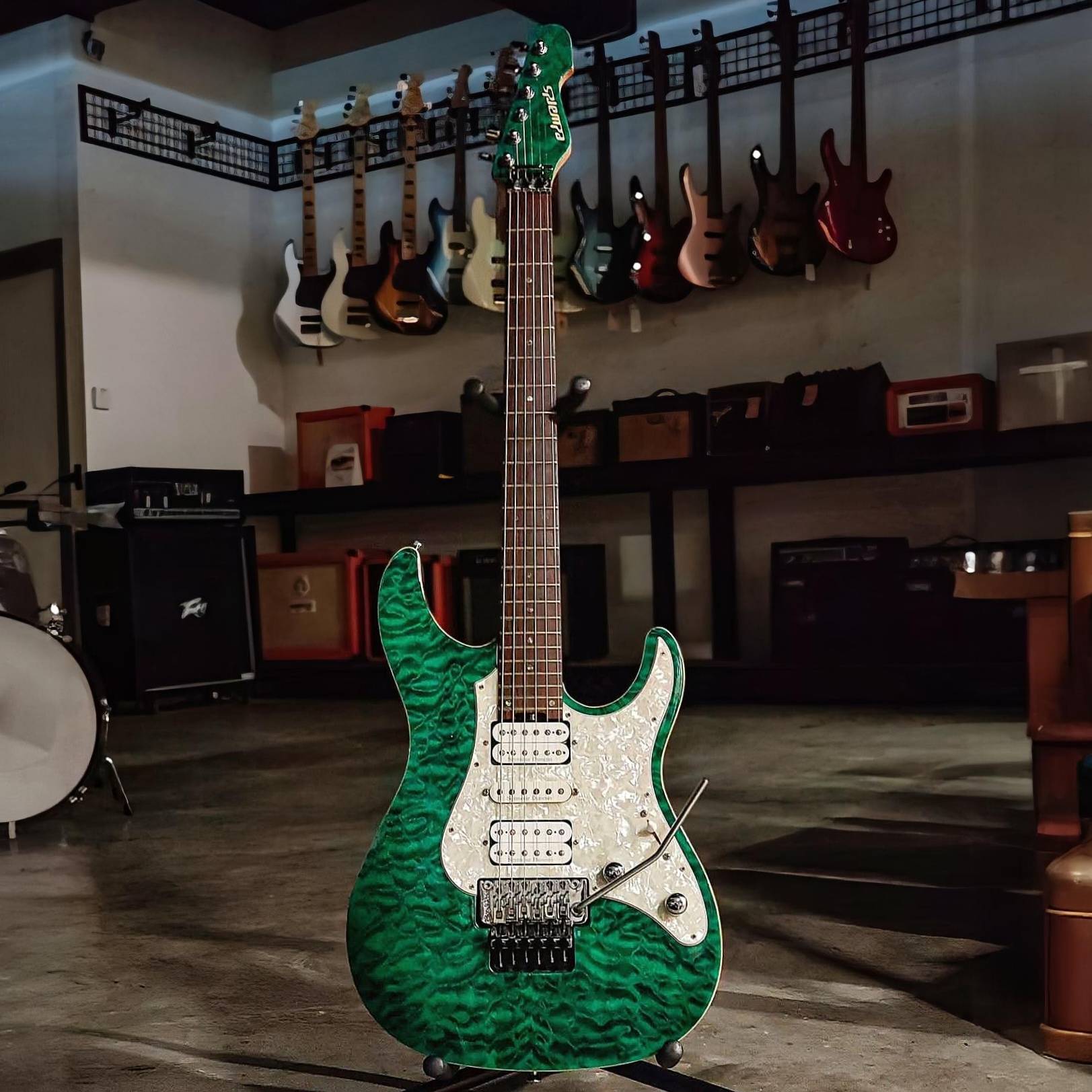 PRE OWNED] EDWARDS BY ESP E-SN-150FR HSH SUPERSTRAT JAPAN ELECTRIC