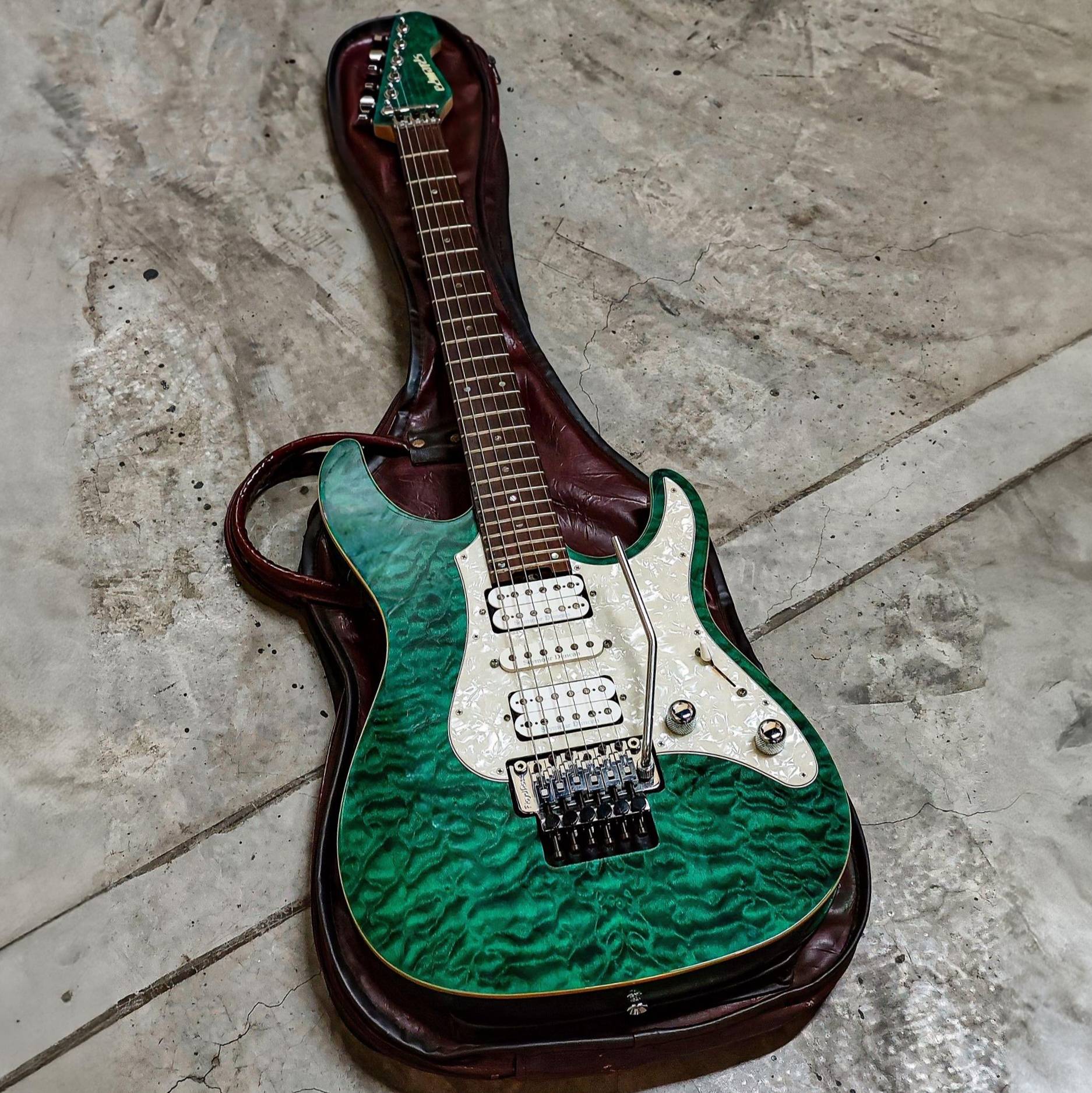PRE OWNED] EDWARDS BY ESP E-SN-150FR HSH SUPERSTRAT JAPAN ELECTRIC