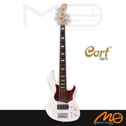 CORT GB75 5-STRING ELECTRIC BASS (WHITE BLONDE)