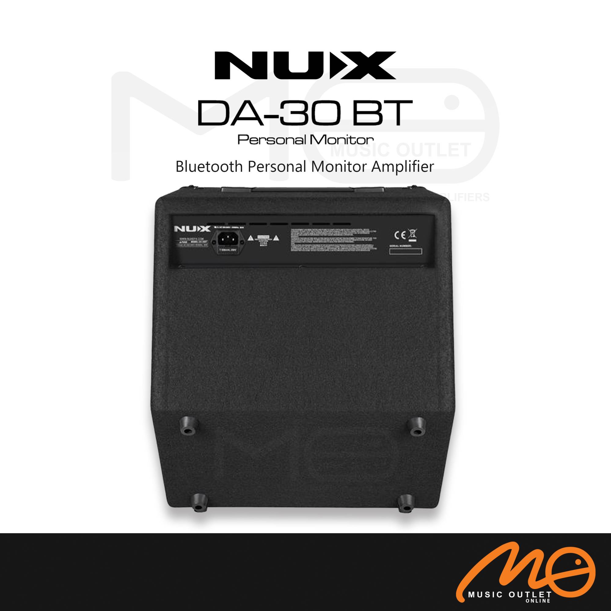NUX DA30BT BLUETOOTH PERSONAL MONITOR AMPLIFIER (DRUM / BASS / KEYBOARD
