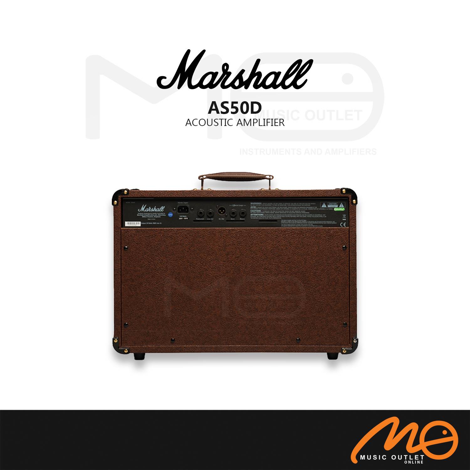 MARSHALL AS50D 50WATT ACOUSTIC COMBO AMPLIFIER