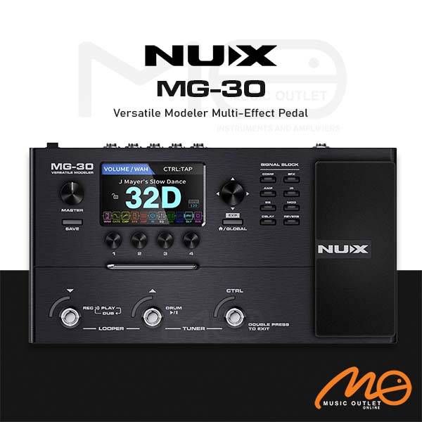 NUX MG30 VERSATILE MODELER MULTI EFFECTS PEDAL