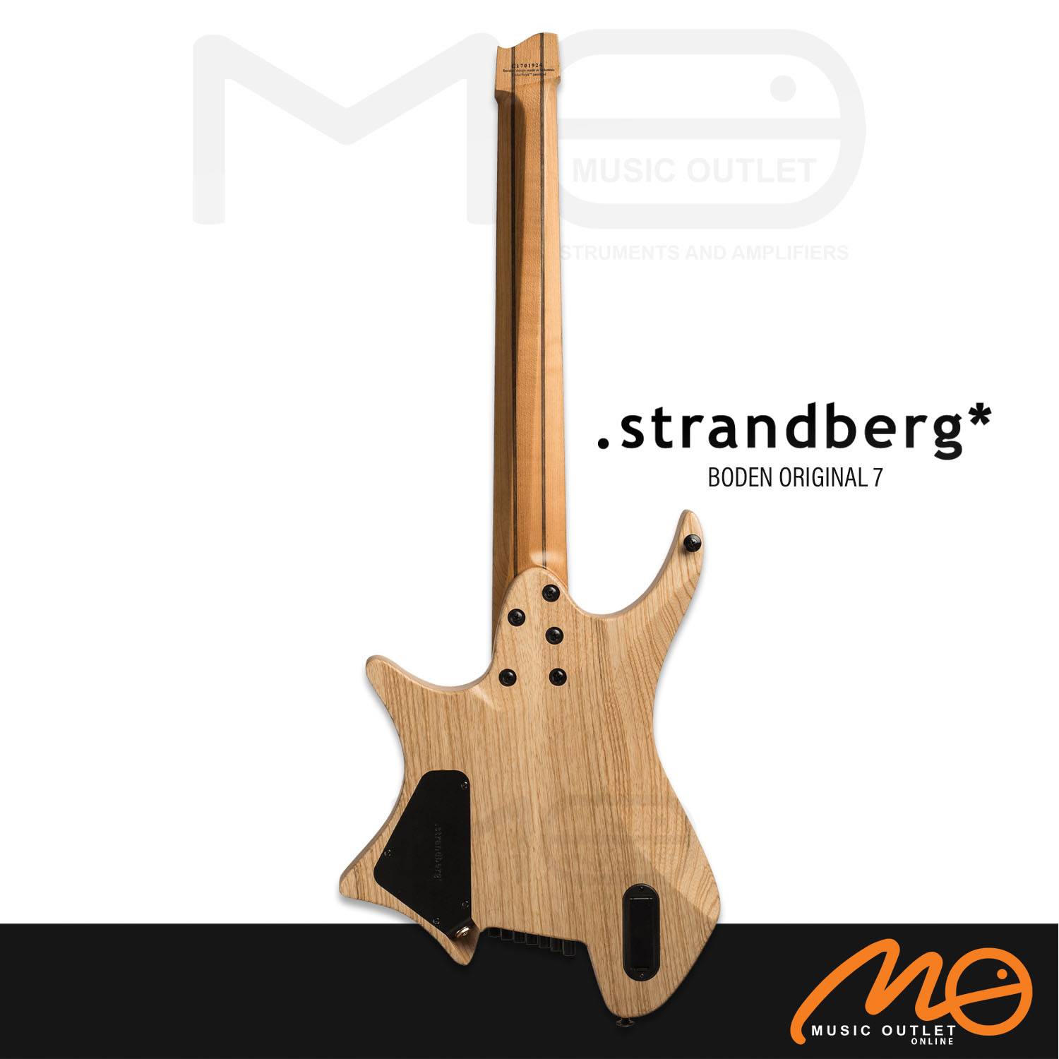 STRANDBERG BODEN ORIGINAL 7 HEADLESS ELECTRIC GUITAR (NATURAL)