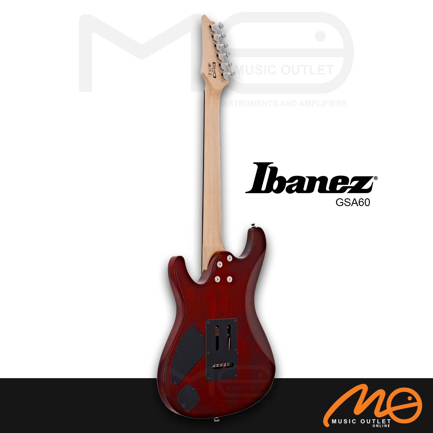 IBANEZ GSA60 GIO SA SERIES ELECTRIC GUITAR (BROWN SUNBURST)