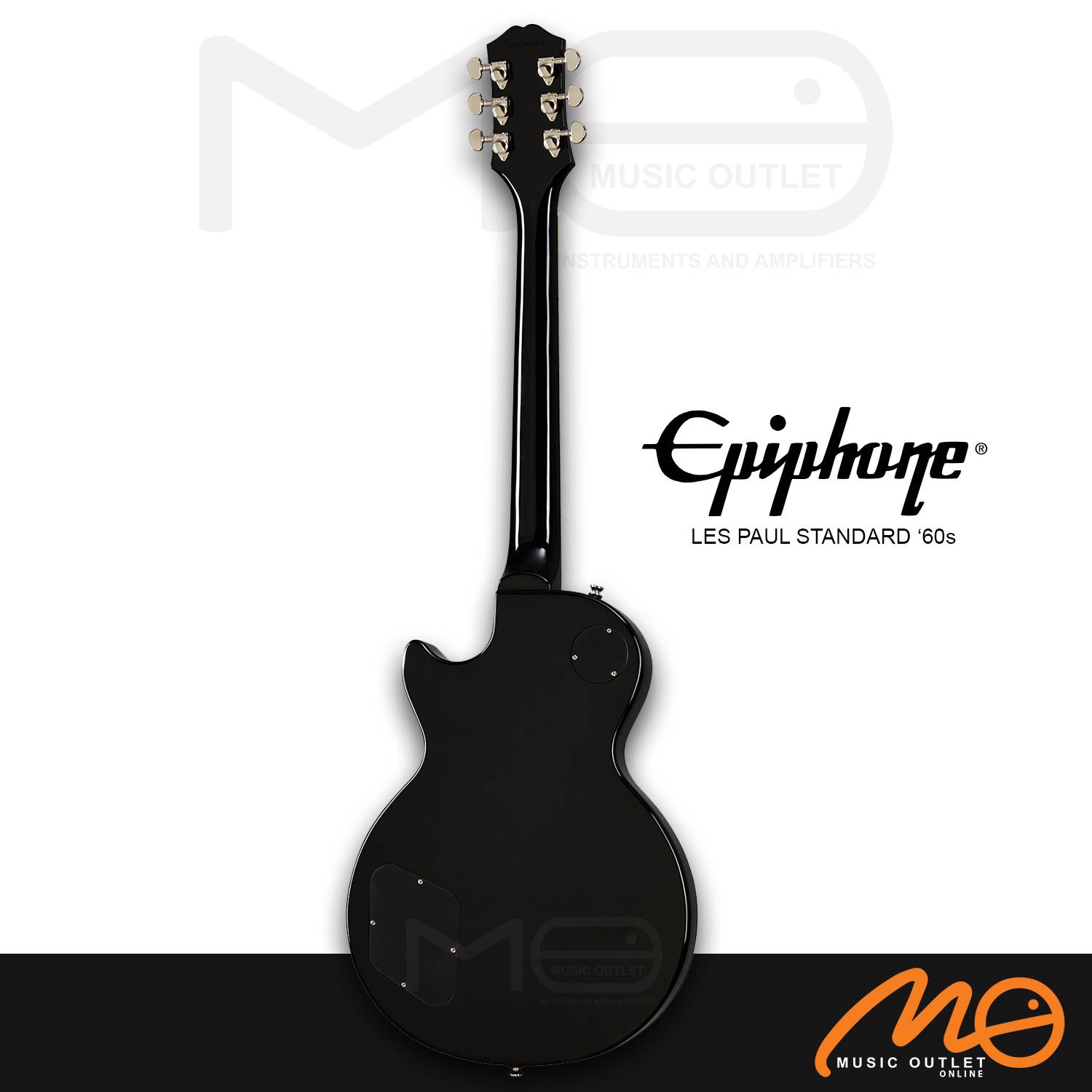 EPIPHONE LES PAUL STANDARD 60S ELECTRIC GUITAR (EBONY)