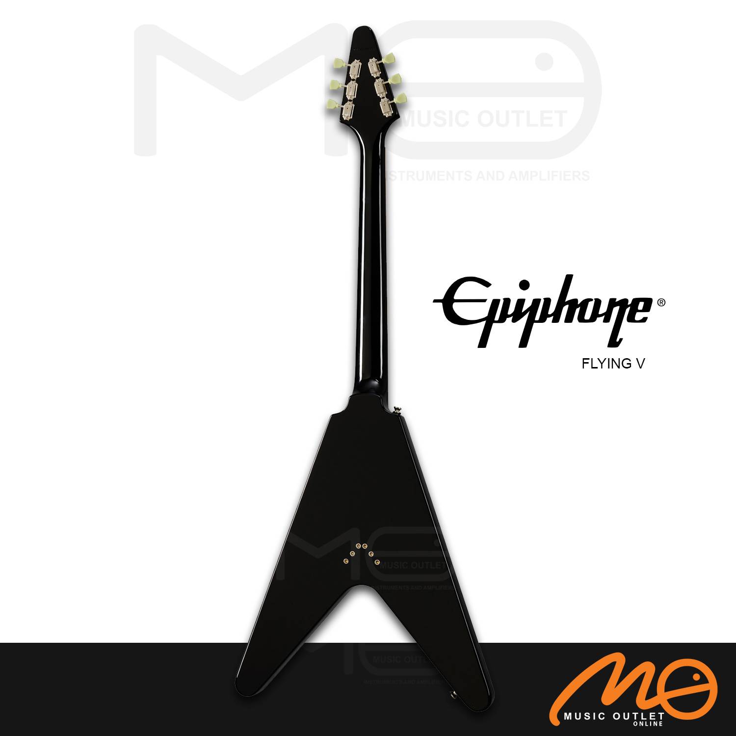 EPIPHONE FLYING V ELECTRIC GUITAR (EBONY)