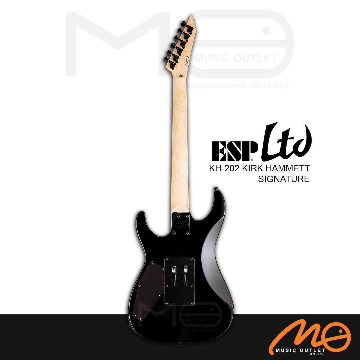 ESP LTD KH202 KIRK HAMMETT SIGNATURE ELECTRIC GUITAR (BLACK)