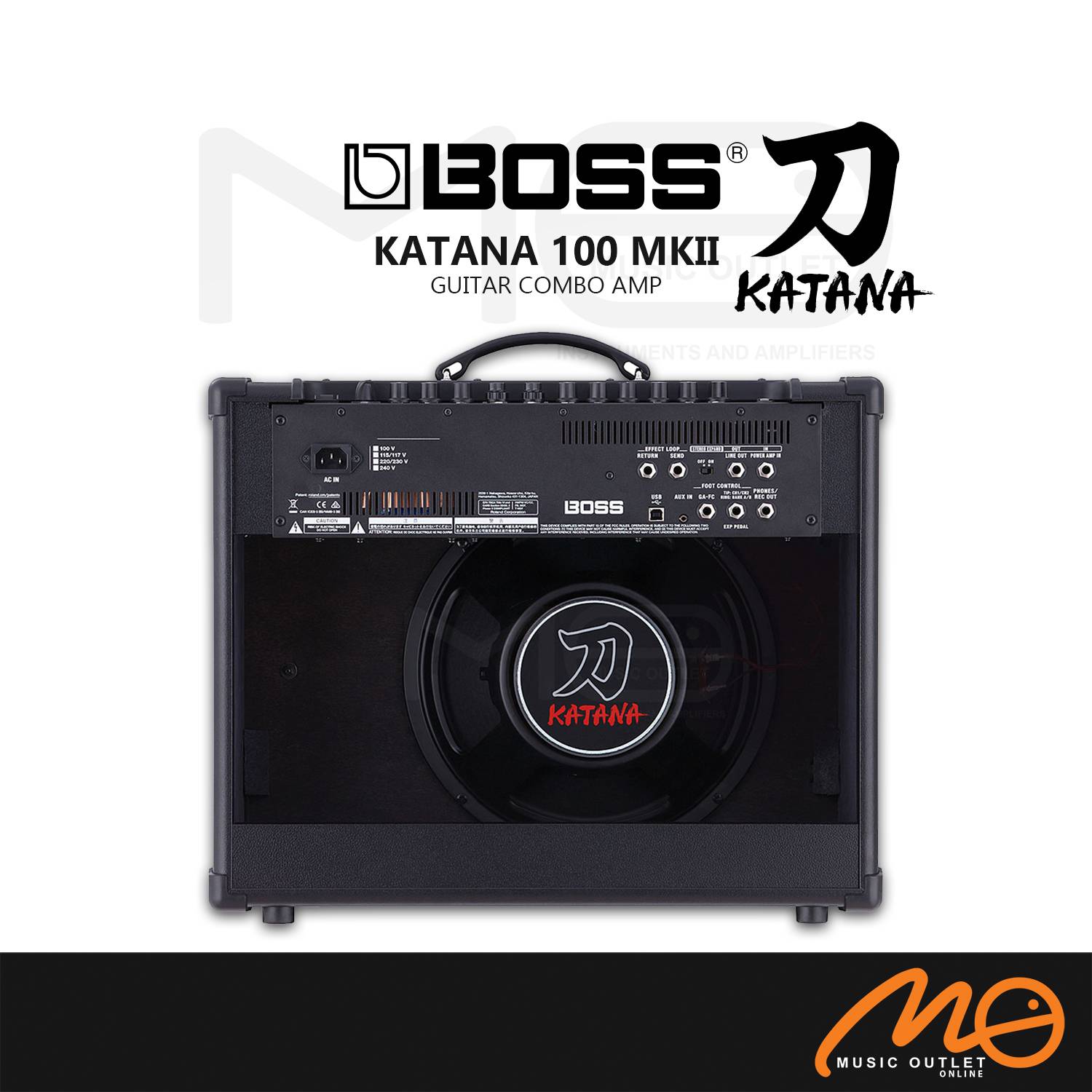 BOSS KATANA 100 MKII 100WATT 1X12" GUITAR COMBO AMPLIFIER