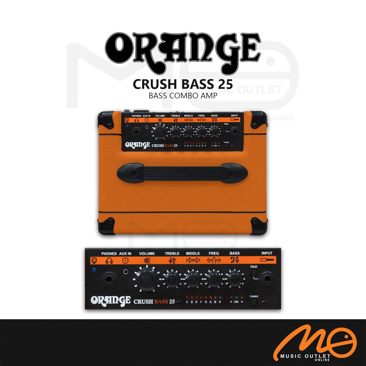 ORANGE CRUSH 25BX ベースアンプ オレンジ 楽器 ベース ギター