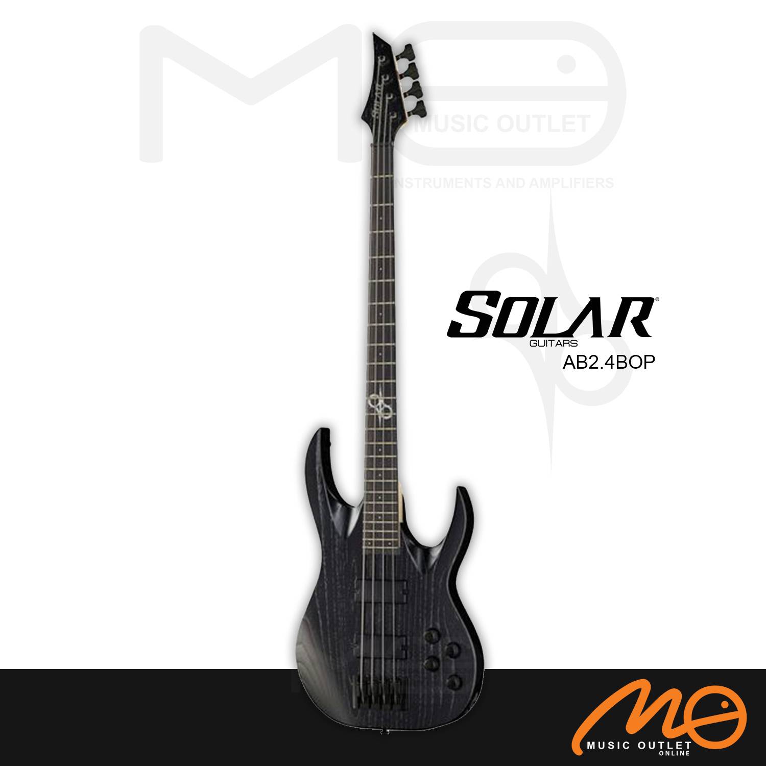 SOLAR GUITARS AB2.4BOP SK 新品ハードケース付き SOLAR AB2.4BOP SK 4