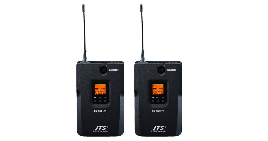 JTS 8012DB UHF PLL DUAL CHANNEL DIVERSITY WIRELESS MICROPHONE SYSTEM