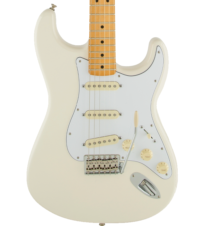 ギター Jimi Hendrix Stratocaster Olympic White Fender Jimi Hendrix Stratocaster, Maple Fingerboard, Olympic White