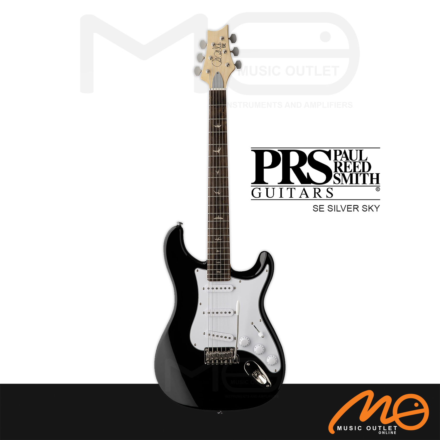 PRS SE SILVER SKY ELECTRIC GUITAR (PIANO BLACK)