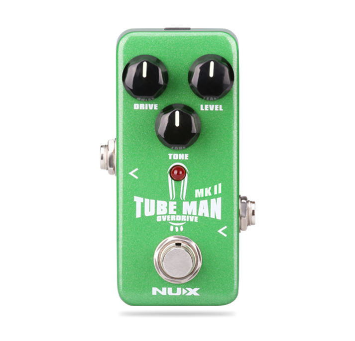 NUX NOD-2 TUBE MAN MKII OVERDRIVE MINI EFFECT PEDAL