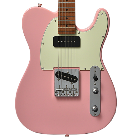 BACCHUS BTE-2RSM/M ROASTED MAPLE NECK TELE ELECTRIC GUITAR