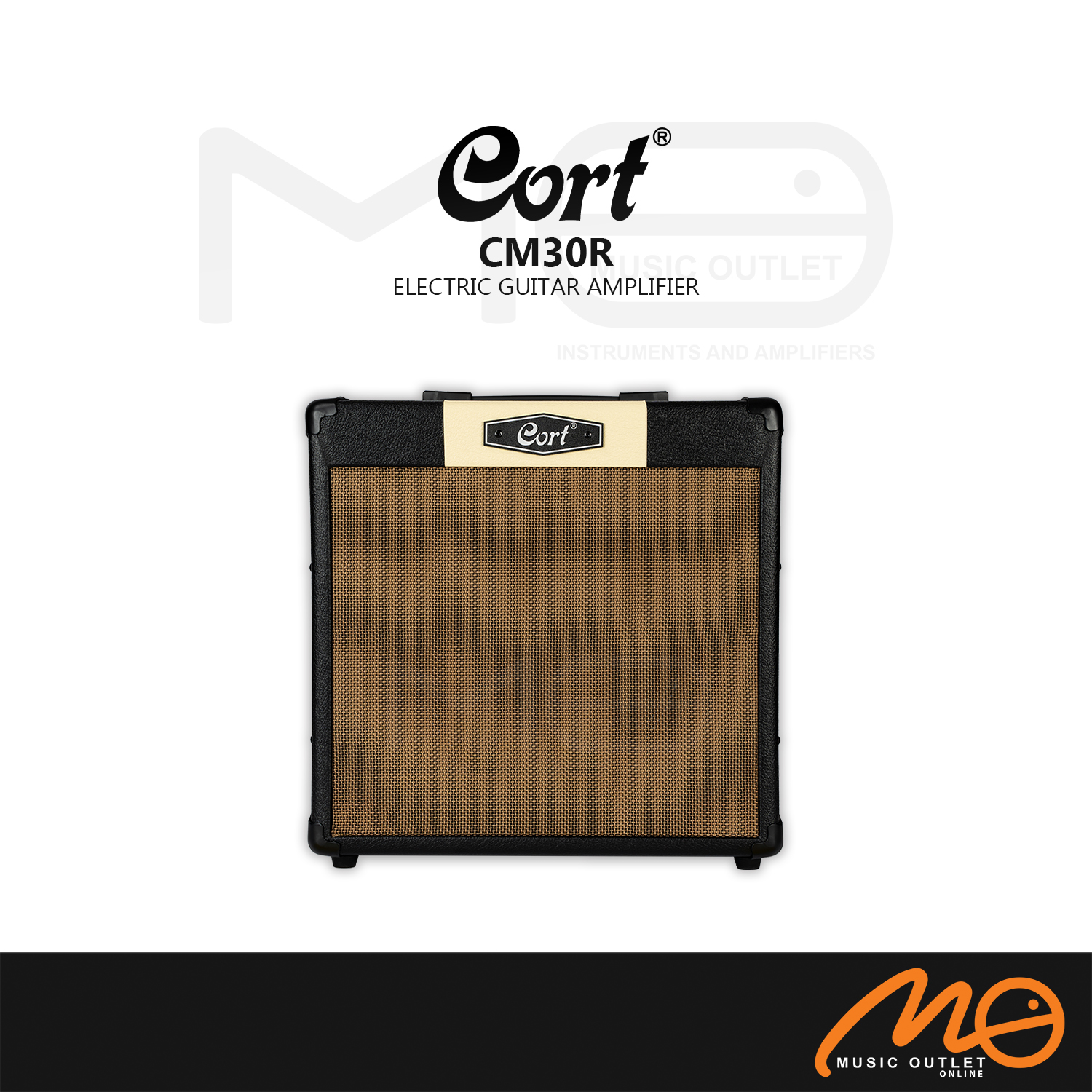 CORT CM30R 30WATT ELECTRIC GUITAR AMPLIFIER (BLACK)